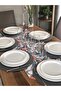 American Service, 6-Piece Plate and Runner Tropical Flower Tk6 - 2