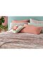 Amber Jardin Aquarelle Printed Single Pique - 150x220 cm, Juniper Green - 2