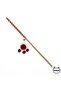 Amiguri Paw Figured Bell Cat Fishing Rod-red