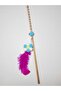 Bell Cat Fishing Rod with Pompom Daisy Figure - 8