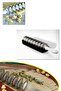 Steel Blade Ravioli Cutting Roller 9 Blades Dough Ravioli Cutter Cutting Tool Apparatus Assortment