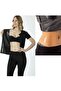 Sauna Suit with Agraphed Waist 3 Buckles Thermal Tights Polymer Fabric Sauna Zipper Athlete Thermal 2 Piece Set - 2