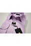قميص Slimfit Lilac Satin ذو الياقة الكلاسيكية - 2