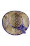 Summer Women's Straw Hat (Lilac)