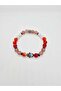 Certified Baby Natural Stone Unisex Charm Bracelet (MOONSTONE ROSE QUARTZ RED AGATE BRACELET) - 3