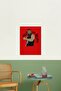Horror Beard Painting Wooden Poster Decorative - 2