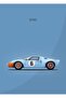 Gt40 لوحة خشبية ملصق ديكور