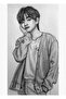 ? Taehyung Table Wooden Poster Decorative Code4838