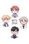 Bts: Dna Vocal Line Table Wooden Poster Decorative Code2813