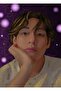 Bts V Table Wooden Poster Decorative Code5775