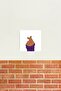 Korea Finger Heart - Bts Painting Wood Poster Decorative Code2245 - 2