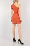 Lycra Steel Woven Dress with Tile Window 152926 -E