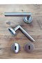Sofuoğlu Bamboo Round Stainless Rosette Inox (ODA) Door Handle Aluminum / Steel - 2