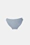 Women's Gray 6 Pack Modal Low Waist Slip Panties 183 - 3