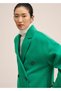 Double Breasted Cut Wool Coat - 7
