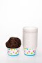 Butterfly Based Colorful Polka Dot Detailed 50-Piece Baked Non-Scattered 7X3.5 cm Cake Mold Muffin Cupcake - 4