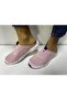 Women's Lilac Color Mesh Lightweight Waterflow Indoor Slippers White - 2