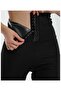 Sauna Suit with Agraphed Waist 3 Buckles Thermal Tights Polymer Fabric Sauna Zipper Athlete Thermal 2 Piece Set - 5