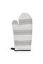 Buldan Fabric Striped Patterned Set of 2 Gloves and Handles - 2