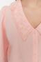 Powder Collar Embroidered Cotton Woven Shirt TWOAW21GO0005 - 4