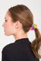 Colorful Plush Rubber Hair Clip
