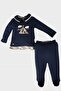 Baby Boy Cotton Long Sleeve Snap Suit