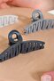 Latch Buckle 3 Pieces in Matte Gray Tones - 3