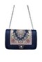 Woven Carpet Patterned Medium Size Authentic Bag - 4