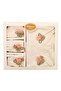 Baby Girl Beige Organic Hospital Release 10 Pack