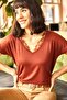 Women's Tile Collar Lace Casual Viscose Blouse BLZ-19000873