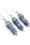 Certified Nail Model Logic Intelligence Stone Natural Sodalite Stone Necklace - 2