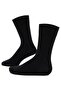 Premium 100% Cotton Stitch-Free Transitional Men's Socks - Gray - 3