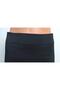 Women's Black Seamless High Waist Winter Thermal Tights with Wool Lining - 4