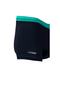 Boy's Black Green Neon Orange Printed Boxer Swimmer Sea Pool Beach Swimsuit - 3