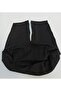 Women's Black Seamless High Waist Winter Thermal Tights with Wool Lining - 5