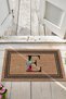 Letter Printed Door Front Mat Decorative Outdoor Doormat Home Interior Doormat Letter E - 3