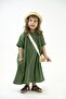 Khaki Şile Cloth Sunny Dress