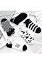 5 Pairs Cow Embroidered Cotton Booties Socks Set - 2