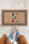 Letter Printed Door Front Mat Decorative Outdoor Doormat Home Interior Doormat Letter E