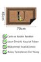 Letter Printed Door Front Mat Decorative Outdoor Doormat House Interior Doormat Letter U - 5