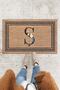 Letter Printed Door Mat Decorative Outdoor Doormat Interior Doormat Letter S