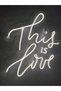 This Is Love Neon Sign Neon Wall Decoration Decorative Lighting - 3