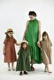 Khaki Şile Cloth Sunny Dress - 2