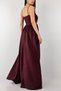 Purple Glitter Design Strap Slit Detail Long Length New Season Dress New Season Dress 140998 Trend 022 - 2