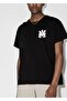 Logo Print Black Regular Fit T-Shirt
