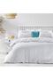 Cotton Striped Double Duvet Cover Set - 100% Cotton, 200*220