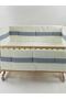 Side Protection Set for 60x120 Cm Cribs 4 Pieces - 3