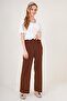 6543 Knitted Trousers - Brown