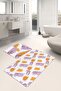 Colorful Brush Bumps Special Design 2-Piece Non-Slip Base Bathroom & Kitchen Mat Set - 3