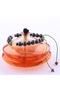 Certified Chakra Natural Stone Macrame Bracelet - 8 Mm B763 - 4